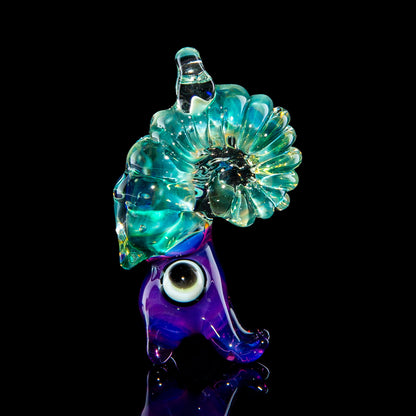 Northern Lights - Ammonite Pendant