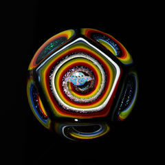 Ponder The Orb: Paul Katherman - Golden Rainbow UFO Vortex Marble