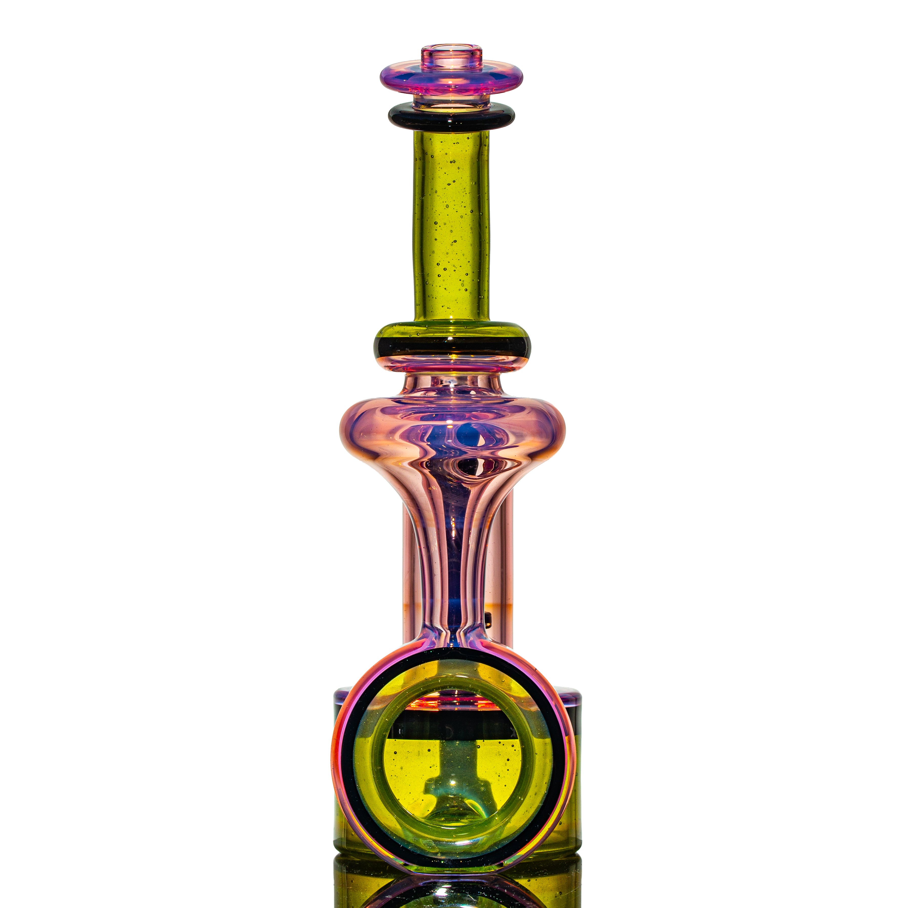 Bear Mountain Studios - Karmaline & Green Opal 10mm Double Diffused Halo RBR