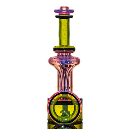 Bear Mountain Studios - Karmaline & Green Opal 10mm Double Diffused Halo RBR