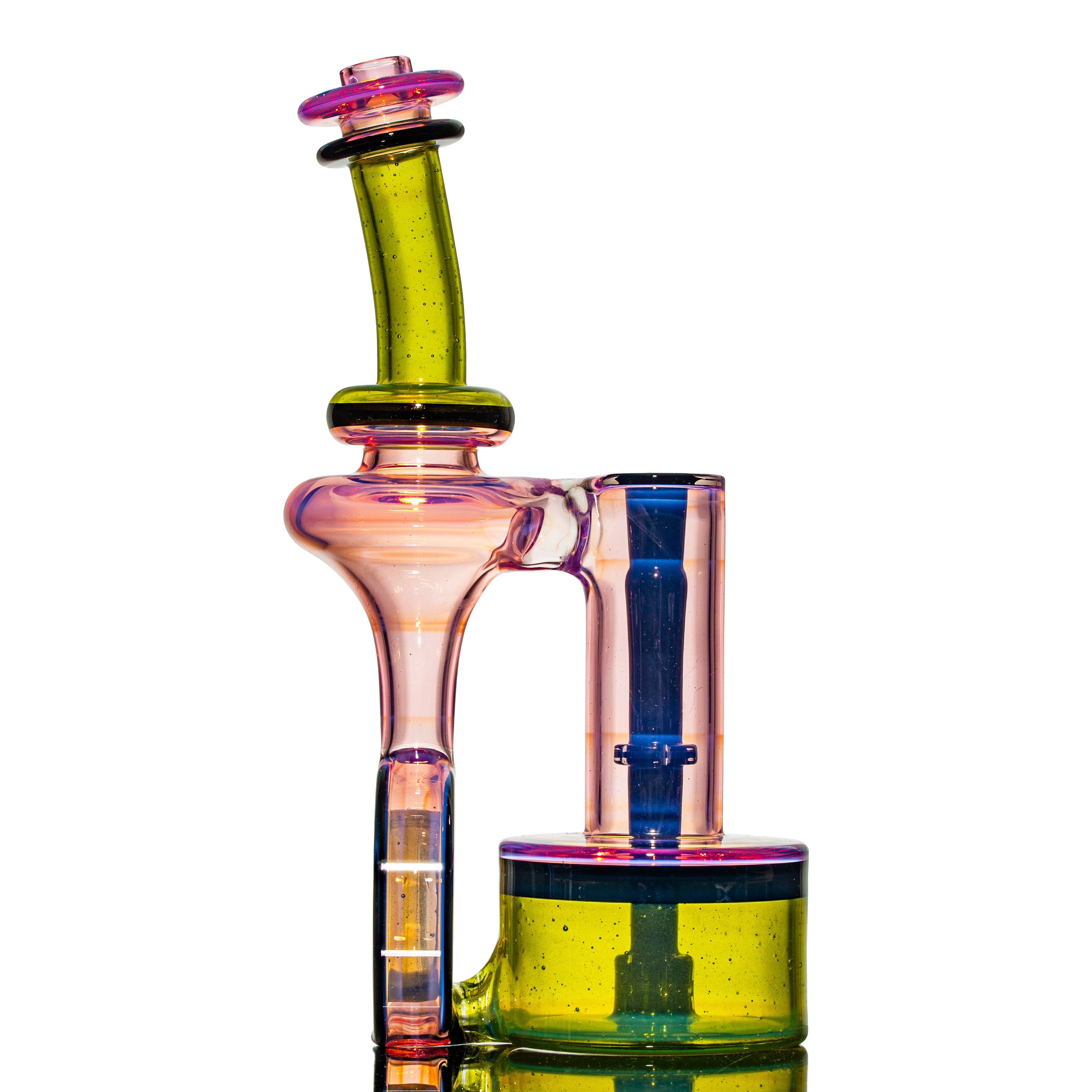 Bear Mountain Studios - Karmaline & Green Opal 10mm Double Diffused Halo RBR