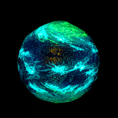 Ponder The Orb: Geoffery Beetem - Faceted New Earth Marble