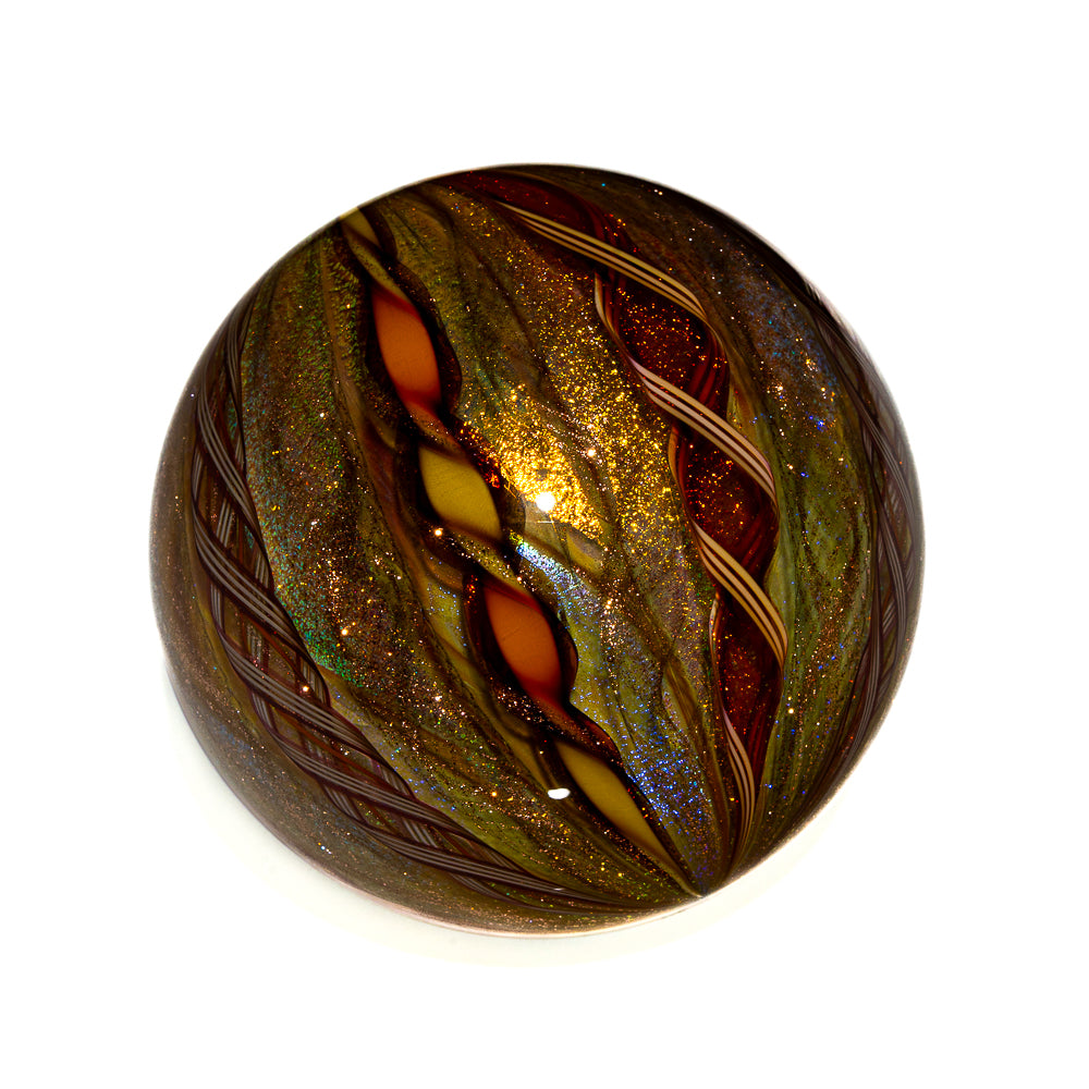 Ponder The Orb: Geoffery Beetem - Goldfinger Marble