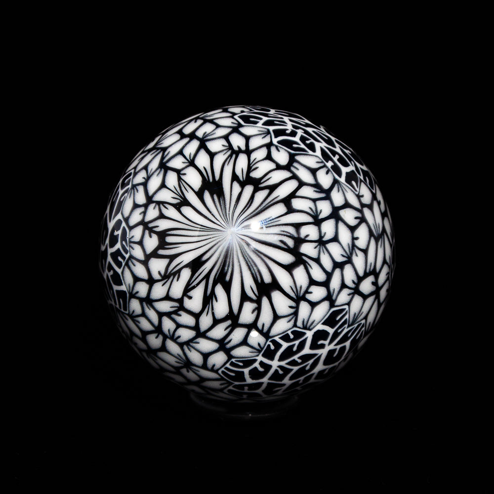 Ponder The Orb: Mike Raman - Black & White Marble