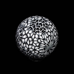 Ponder The Orb: Mike Raman - Black & White Marble