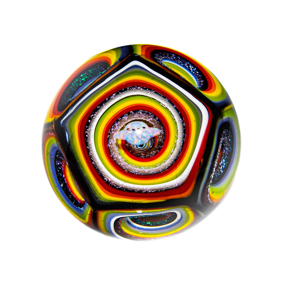 Ponder The Orb: Paul Katherman - Golden Rainbow UFO Vortex Marble