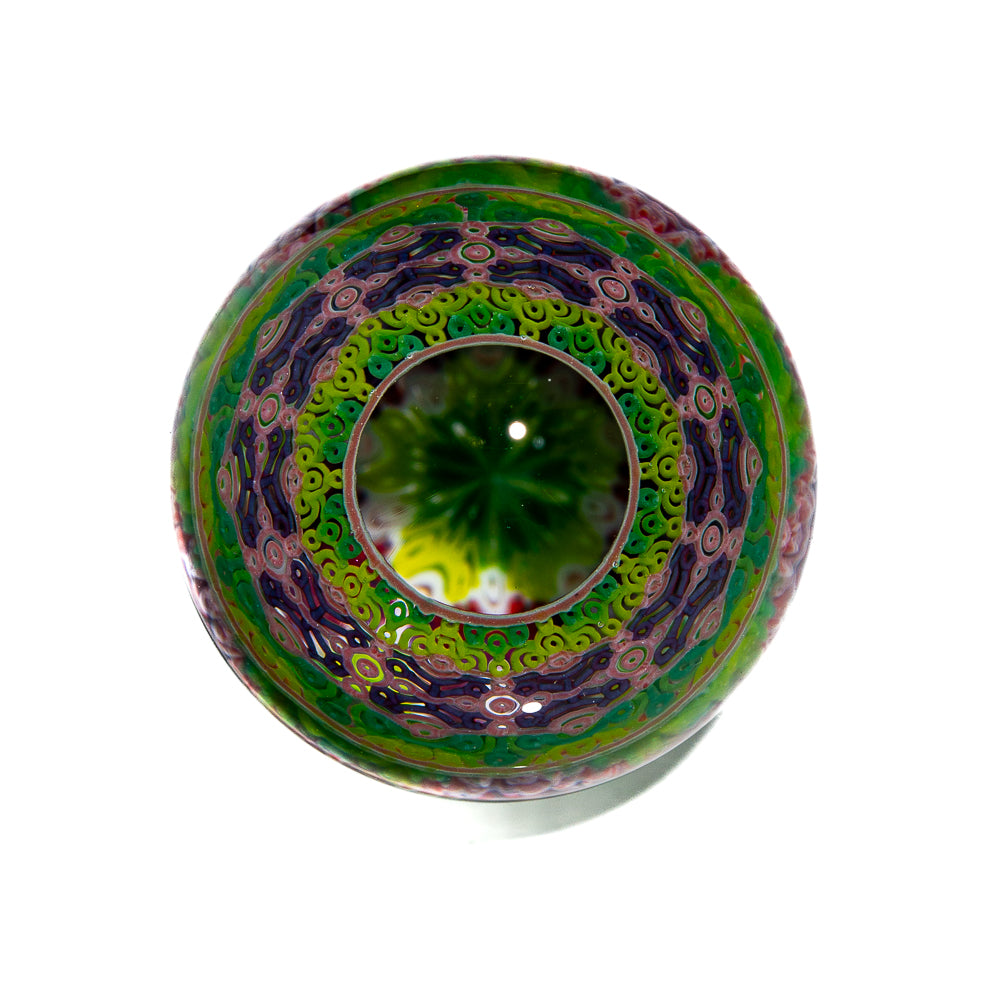 Ponder The Orb: Reed Glass - Blue, Purple & Green Roller