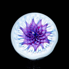 Sable Glass - Retticello Flower Dotstack Marble