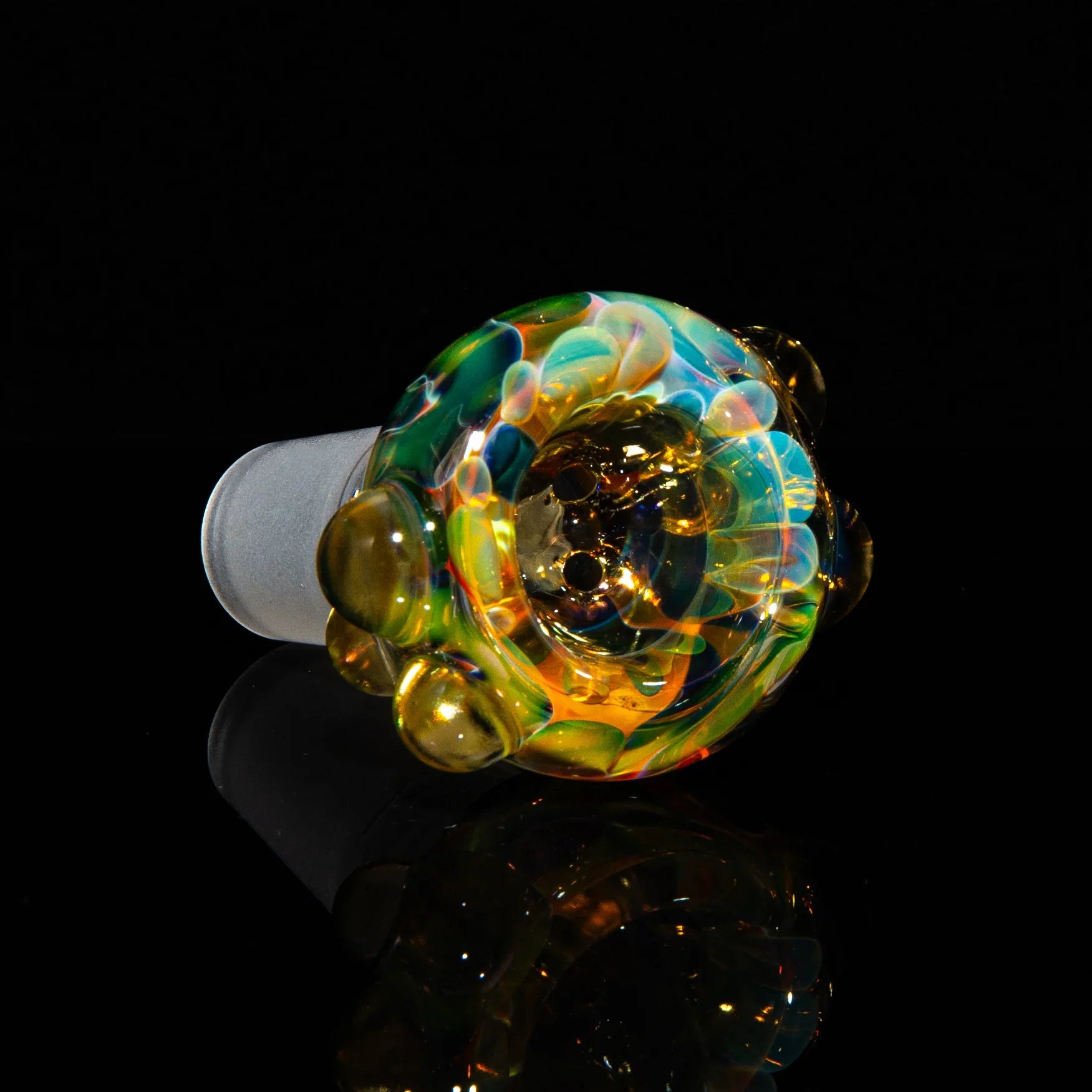 Sarah Marblesbee - Fumed Four Hole 18MM Slide