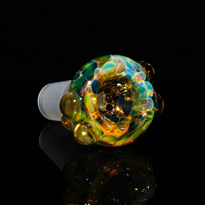 Sarah Marblesbee - Fumed Four Hole 18MM Slide
