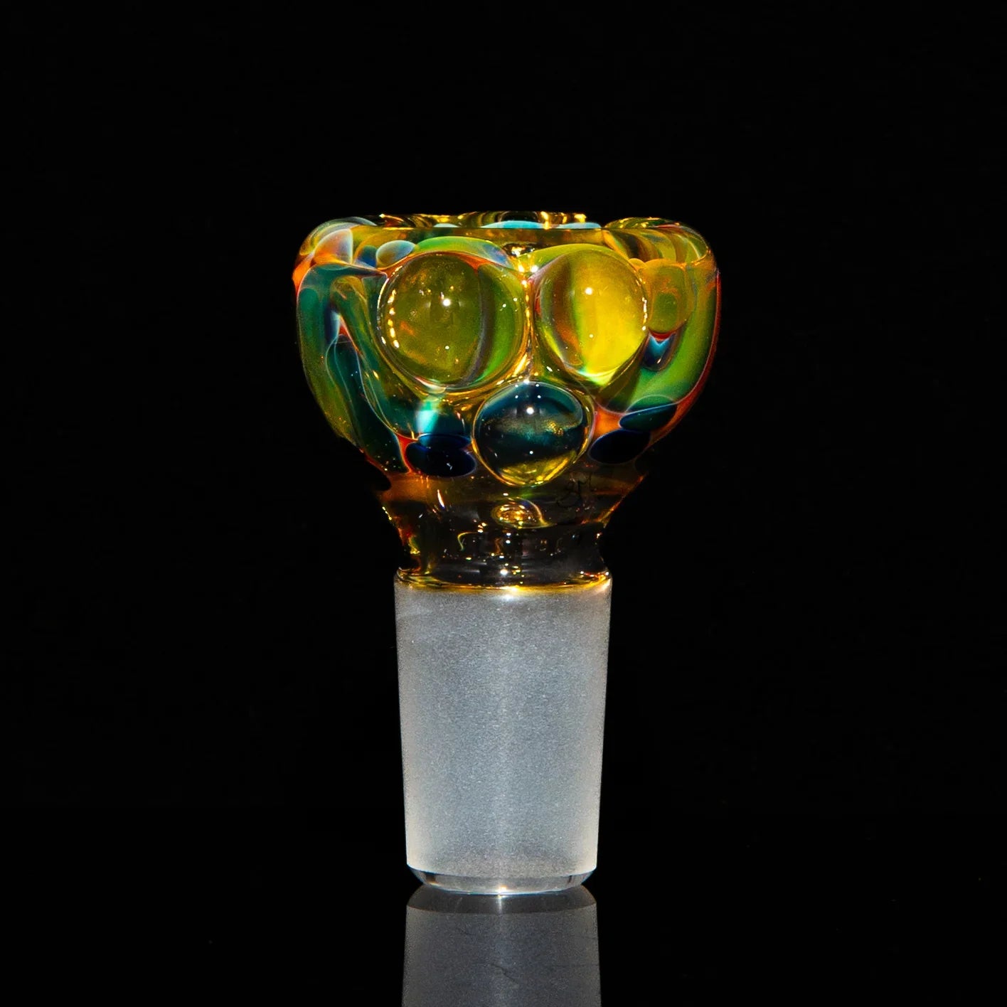 Sarah Marblesbee - Fumed Four Hole 18MM Slide