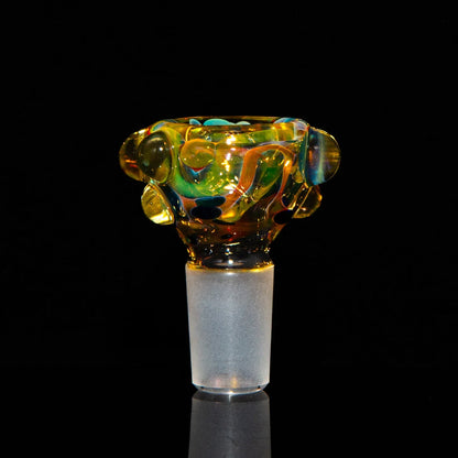 Sarah Marblesbee - Fumed Four Hole 18MM Slide