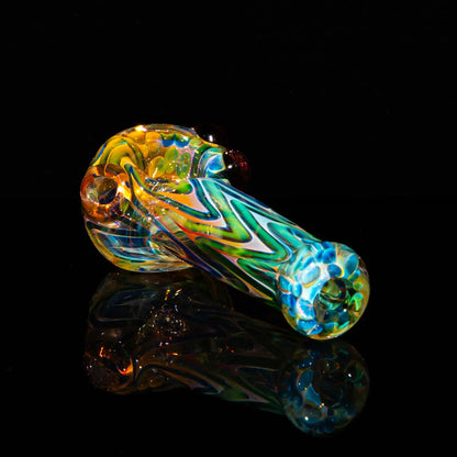 Sarah Marblesbee - Inside Out Fumed Four Hole Spoon