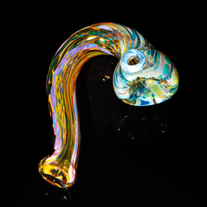 Sarah Marblesbee - Inside Out Fumed Opal Dot Four Hole Sherlock