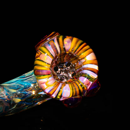 Sarah Marblesbee - Inside Out Fumed Red Dot Four Hole Sherlock