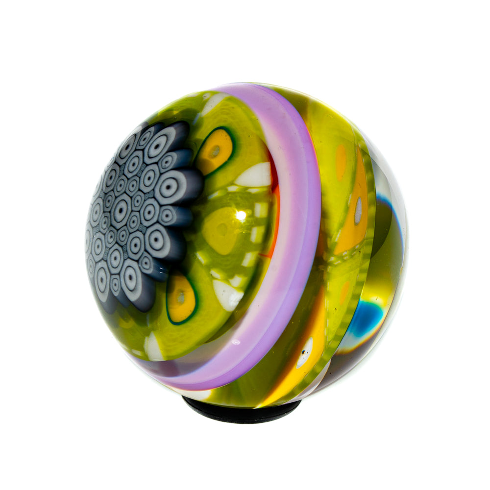 Scotty Mickle x Pat Taylor - Stacked Milli Slices 36MM Marble #9