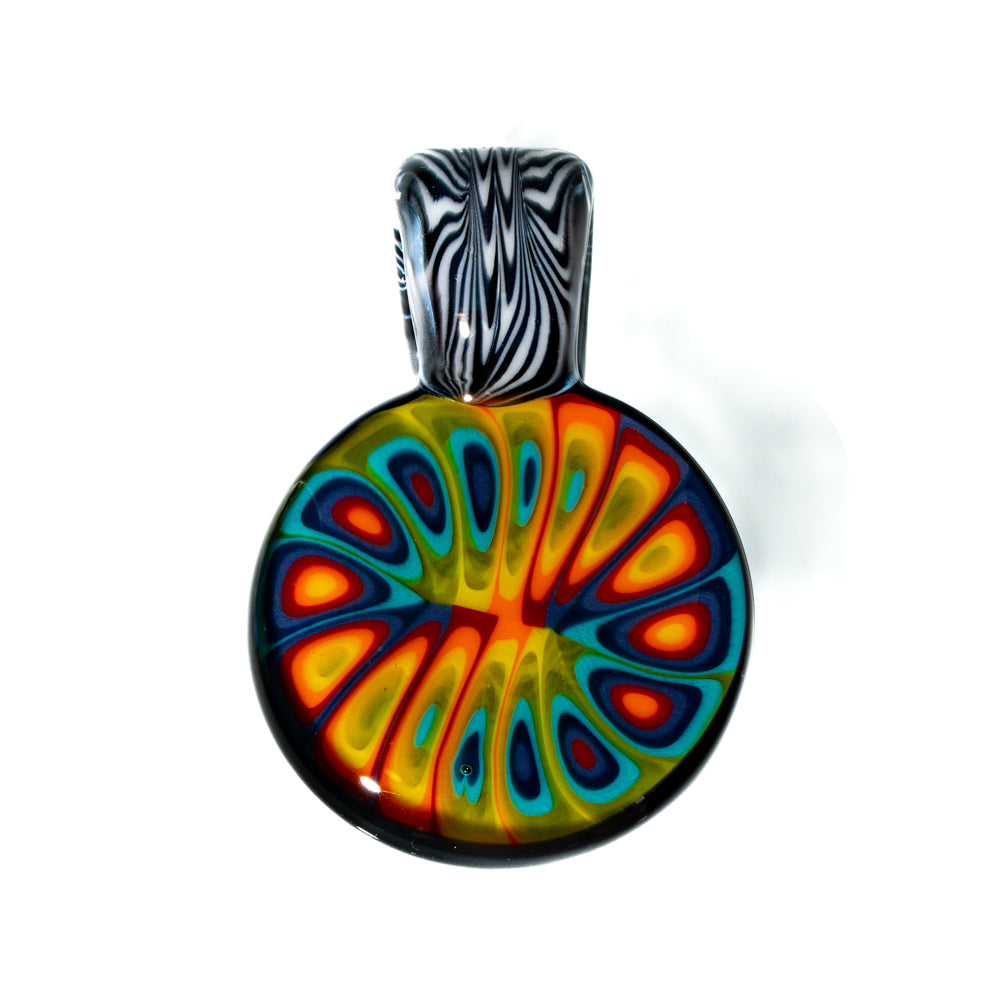 Scotty Mickle x Who’s Boro? - Reversible Rainbow & Abstract Milli Pendant #4