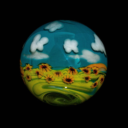 Seanzo Art - Sunflower Field 53MM Marble