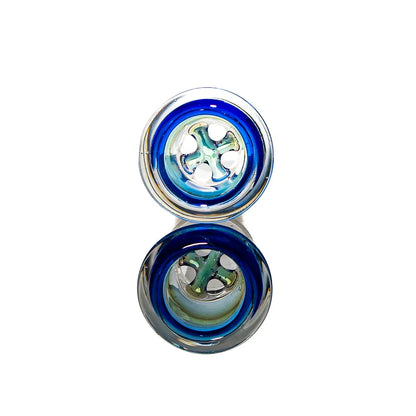 Simple Lemon Farmer - Blue Over Slyme 18MM Martini Slide