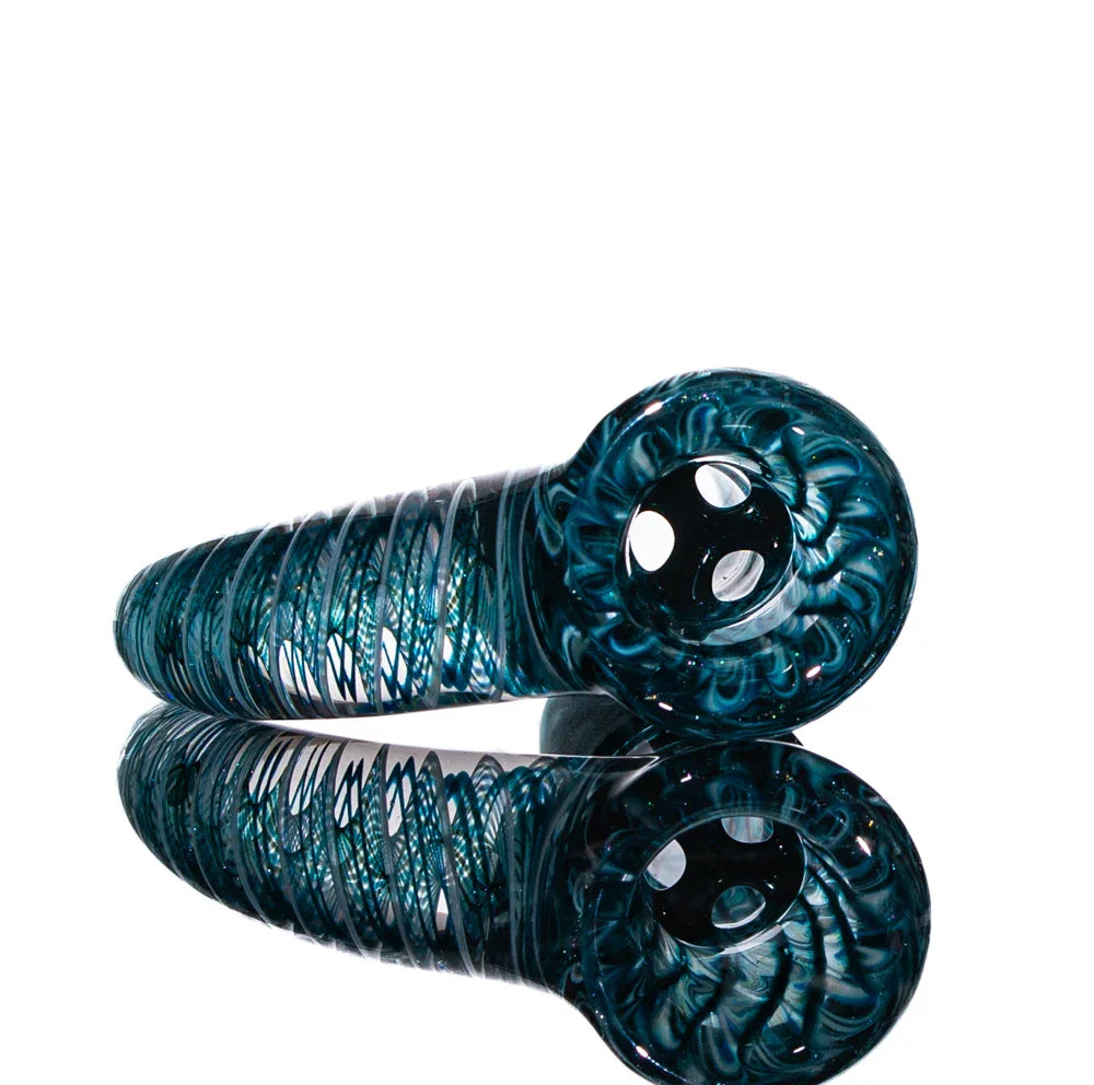 Simple Lemon Farmer - Blueberry Linework Seashell Fully Worked 18MM Slide
