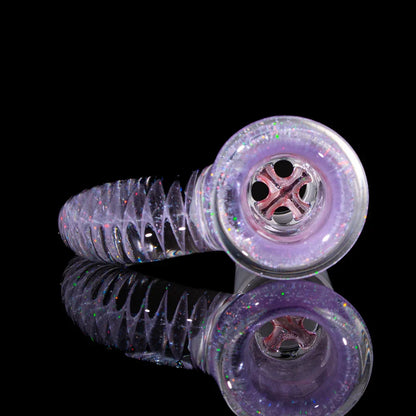 Simple Lemon Farmer - Crushed Opal & Pink Satin Fume 18MM Slide