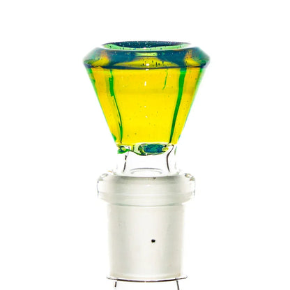 Simple Lemon Farmer - Green & Blue Slyme 14MM Martini Slide