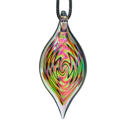 Simple Lemon Farmer - Stained Glass Pendant