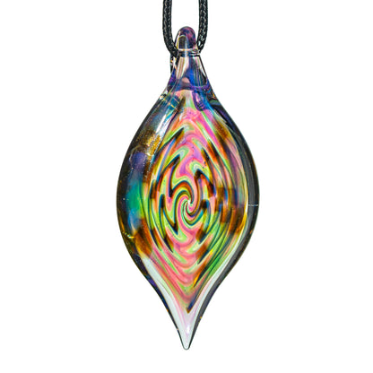 Simple Lemon Farmer - Stained Glass Pendant