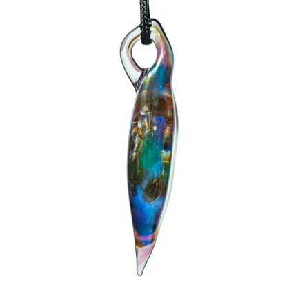 Simple Lemon Farmer - Stained Glass Pendant