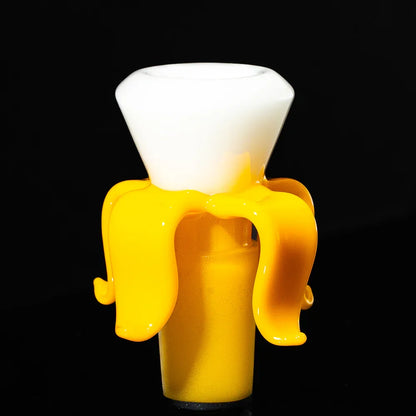 Simple Lemon Farmer x Coyle - Banana Yellow & White Samurai Banana 18MM Slide