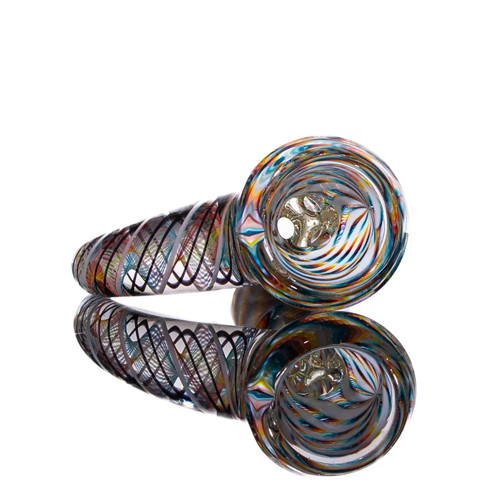 Simple Lemon Farmer x Shamby - Fire & Ice Seashell Fully Worked 14MM Slide