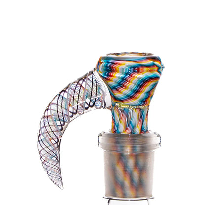 Simple Lemon Farmer x Shamby - Fire & Ice Seashell Fully Worked 14MM Slide