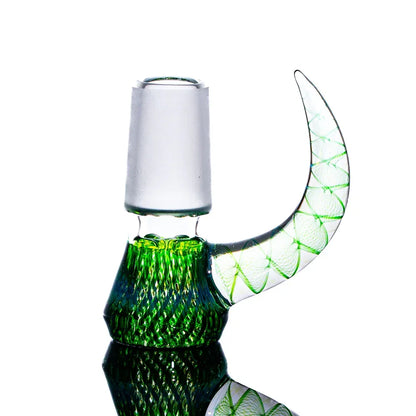 Simple Lemon Farmer x Shamby Glass - Green Money & Citrine Tower