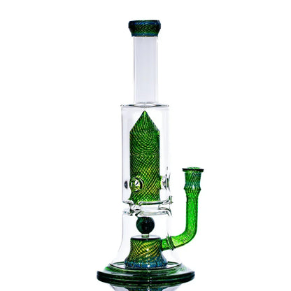Simple Lemon Farmer x Shamby Glass - Green Money & Citrine Tower