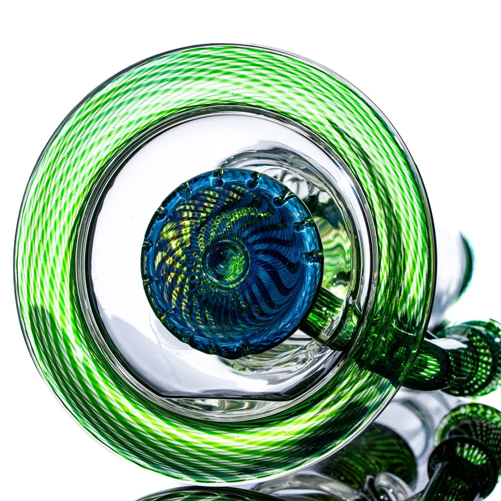 Simple Lemon Farmer x Shamby Glass - Green Money & Citrine Tower