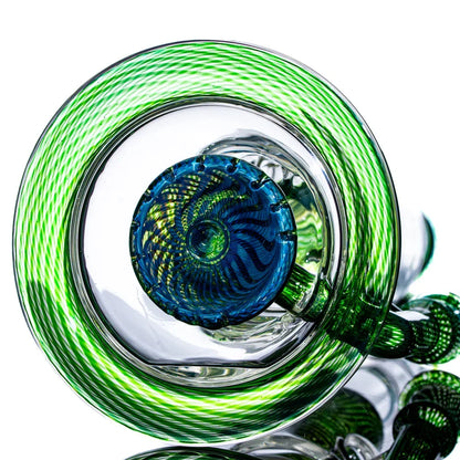 Simple Lemon Farmer x Shamby Glass - Green Money & Citrine Tower