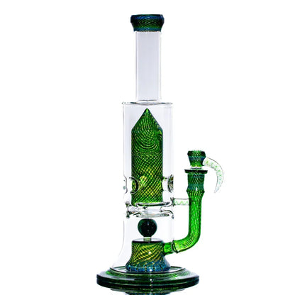 Simple Lemon Farmer x Shamby Glass - Green Money & Citrine Tower
