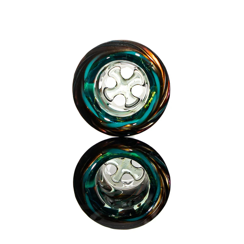 Simple Lemon Farmer x Terp Brews - Zen, Electrum & Telemagenta 18MM Martini Slide