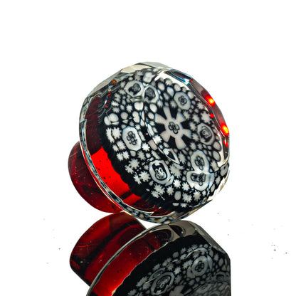 Henry Hollingsworth - Gold Ruby Faceted Slurper Top