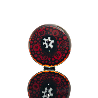 Henry Hollingsworth - Pomegranate Double Chip 23mm Marble