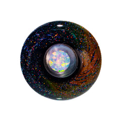 Soup Glass - Souper U.V. Cosmic Space Opal Mini Jar 1