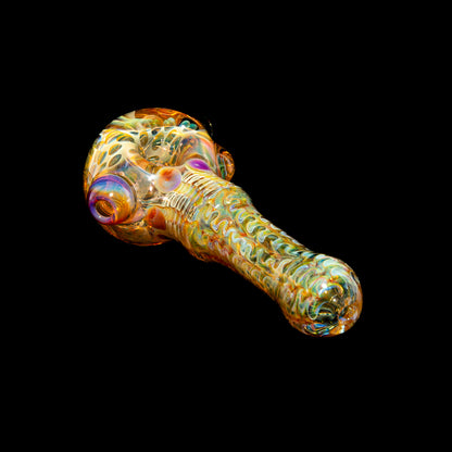 Stevie P - Fume Wrap & Rake w/ Blue & Green Millie Spoon