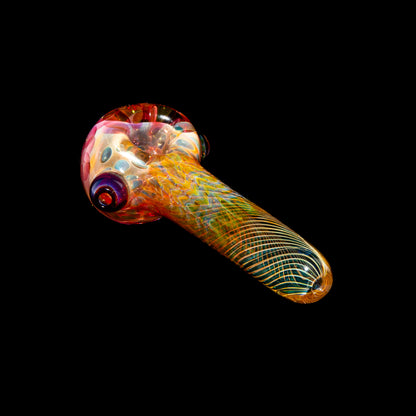 Stevie P - Gold Fume Dot Box Cap Spoon