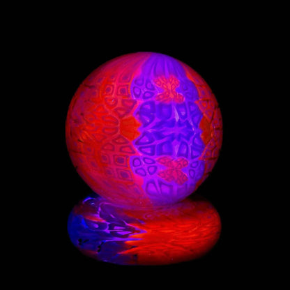 Tinman Glass - U.V. Milli Wrap 34MM Marble