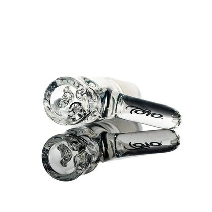 Toro Glass - Blossom & Glue Stick w/ Rainbow Cloud Reversal 7/13 Mini Tube