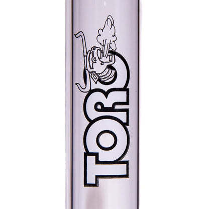 Toro Glass - Pomegrante & Lotus Circ to Circ Tube