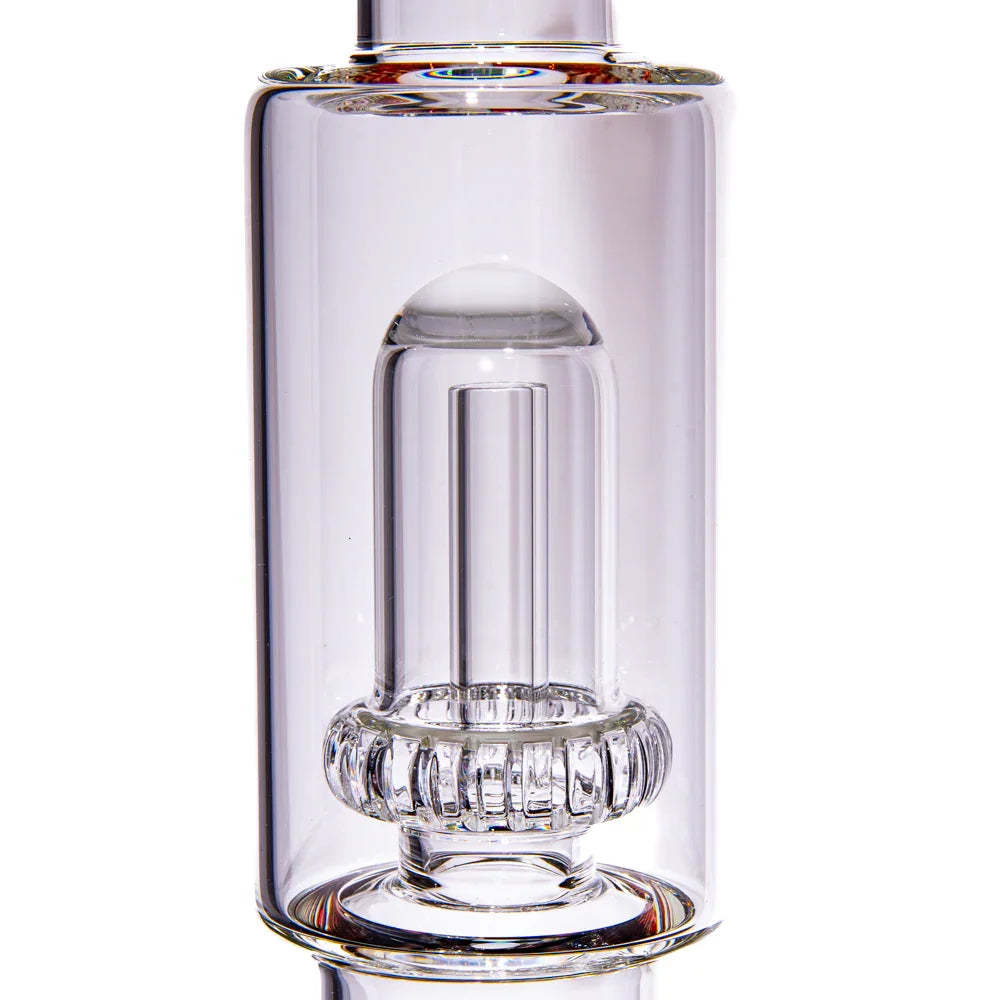 Toro Glass - Pomegrante & Lotus Circ to Circ Tube