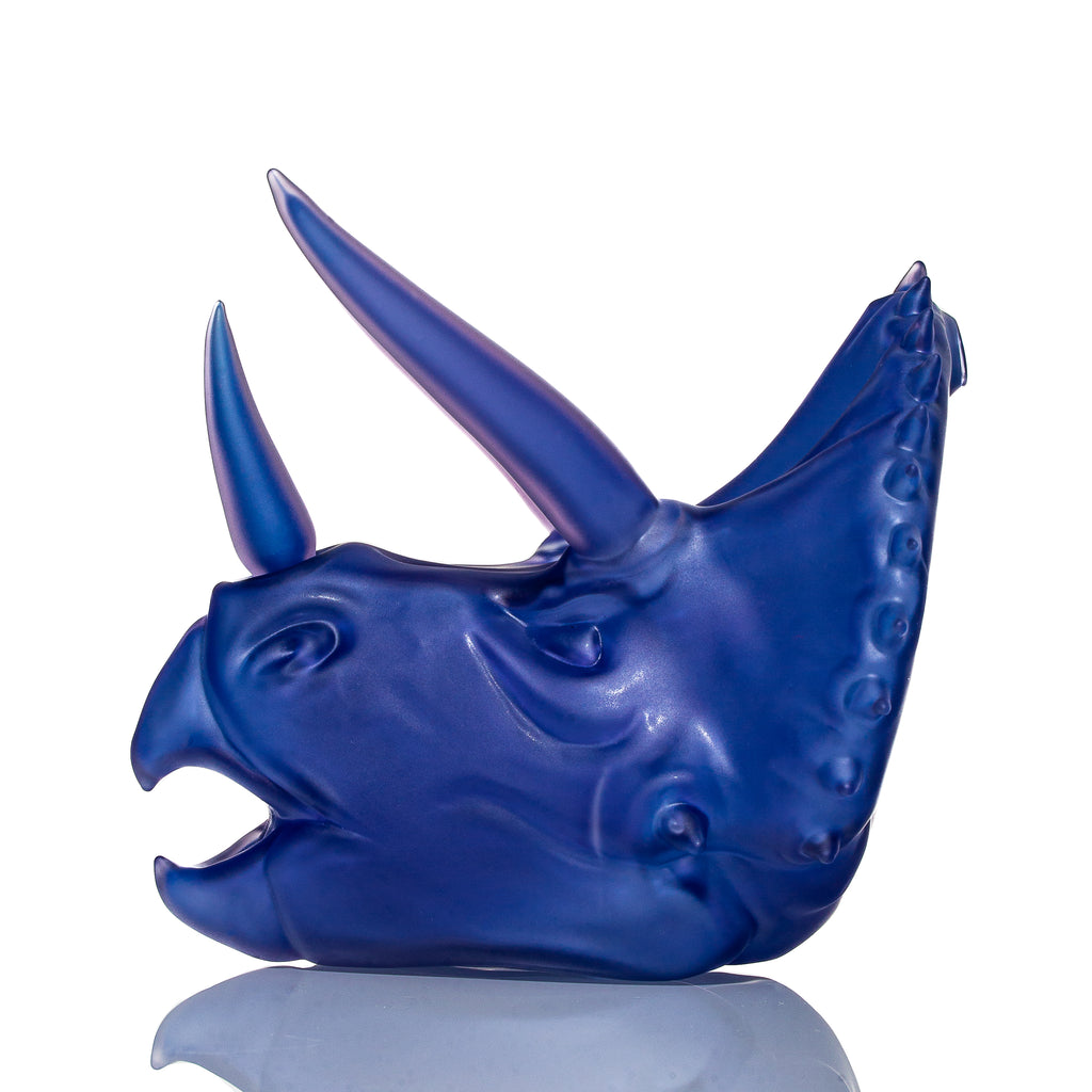 Alik Bures Glass - Triceratops "Athena"