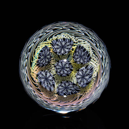 Akio - Black & White Amicello 41MM Marble