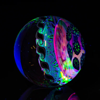 Akio - Black & White Amicello 41MM Marble